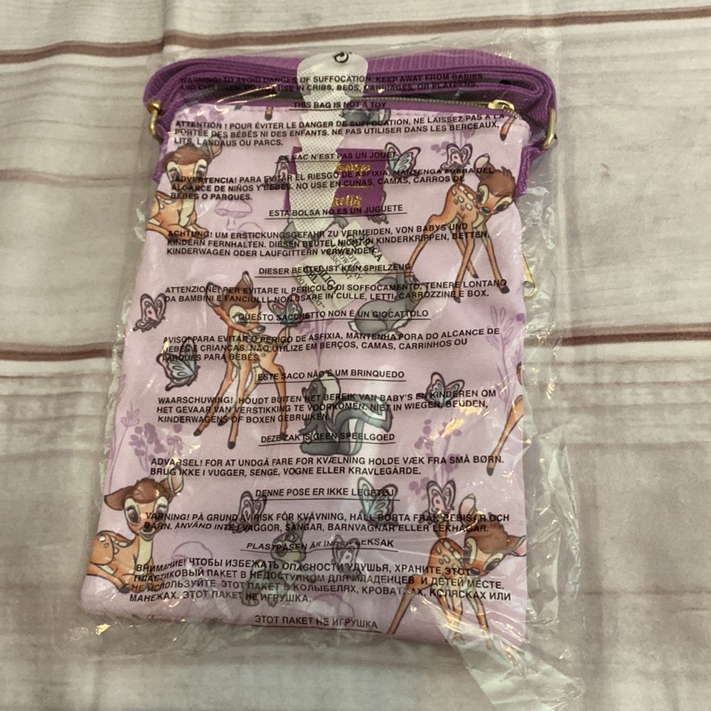 Loungefly Bambi Forest Friends Passport crossbody - Picture 5 of 5